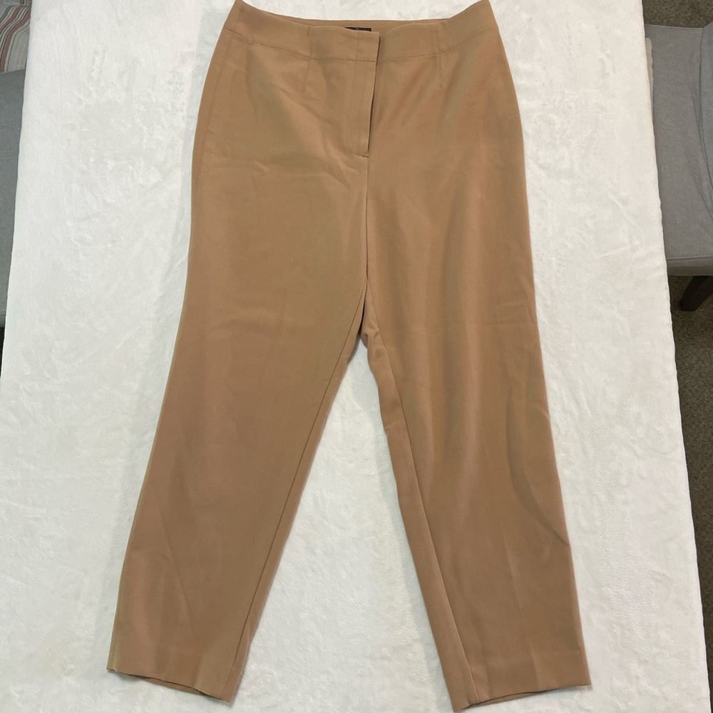 Ann Taylor Classic Tan Straight Leg Pants